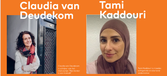 Bericht Podcast met ervaringsdeskundigen Claudia van Deudekom en Tamimount Kaddouri bekijken